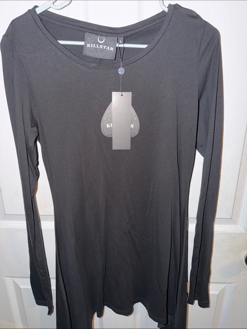 Killstar Black Long Sleeve Crewneck Top